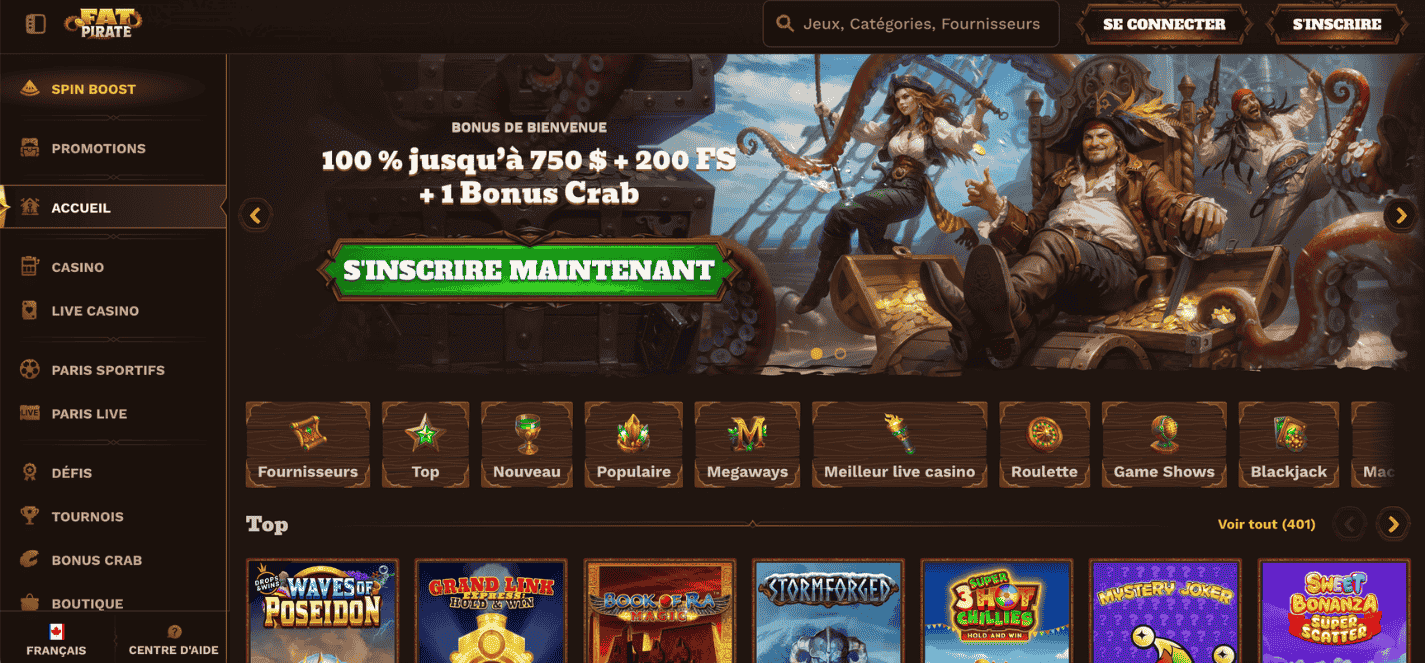 Fat Pirate Casino